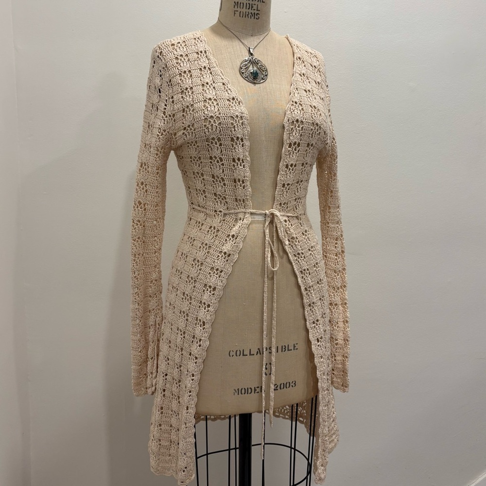 Crocheted Cardigan - Picture 3 of 3